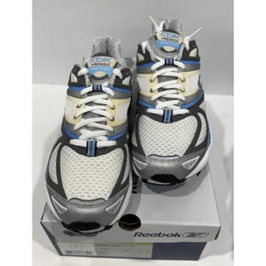 Women's Reebok Premier Trinity KFS Running Shoes Size 7.5 White Blue